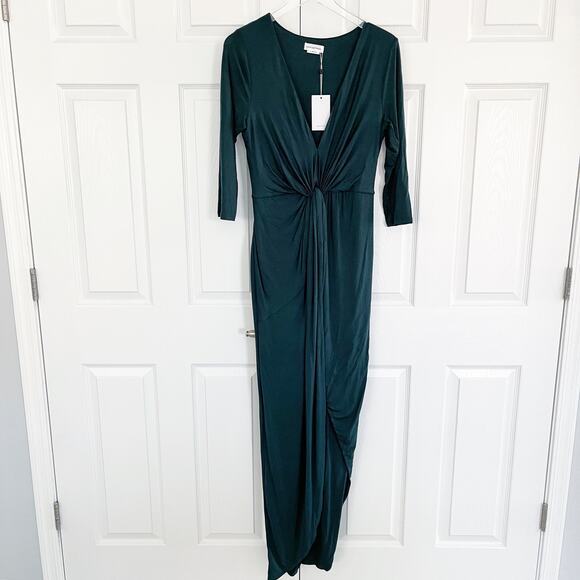 Lovers and Friends Sundance Maxi Dress in Everglade Green - Picture 3 of 9